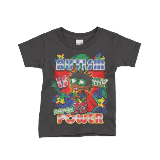 Autism Black Power Tee